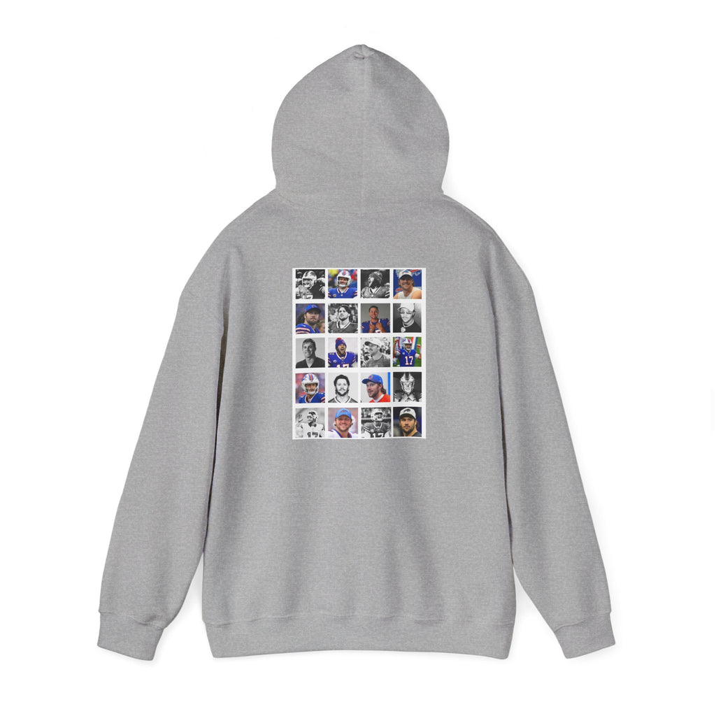 Go Bills Inspirational Hoodie | Unisex Heavy Blend Sweatshirt for Game Days, Sports Lovers, Cozy Vibes, Family Gatherings, Unique Gift