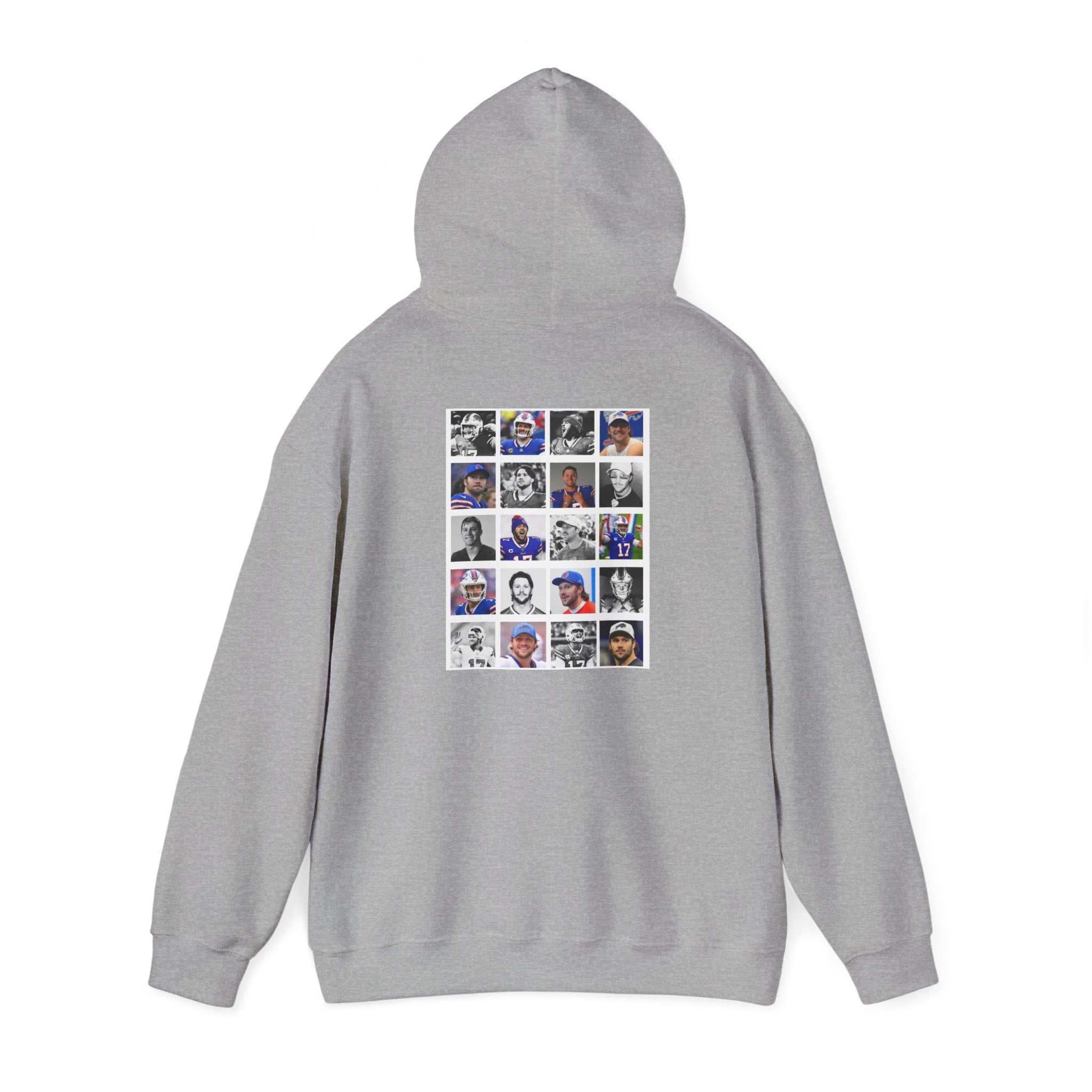 Go Bills Inspirational Hoodie | Unisex Heavy Blend Sweatshirt for Game Days, Sports Lovers, Cozy Vibes, Family Gatherings, Unique Gift