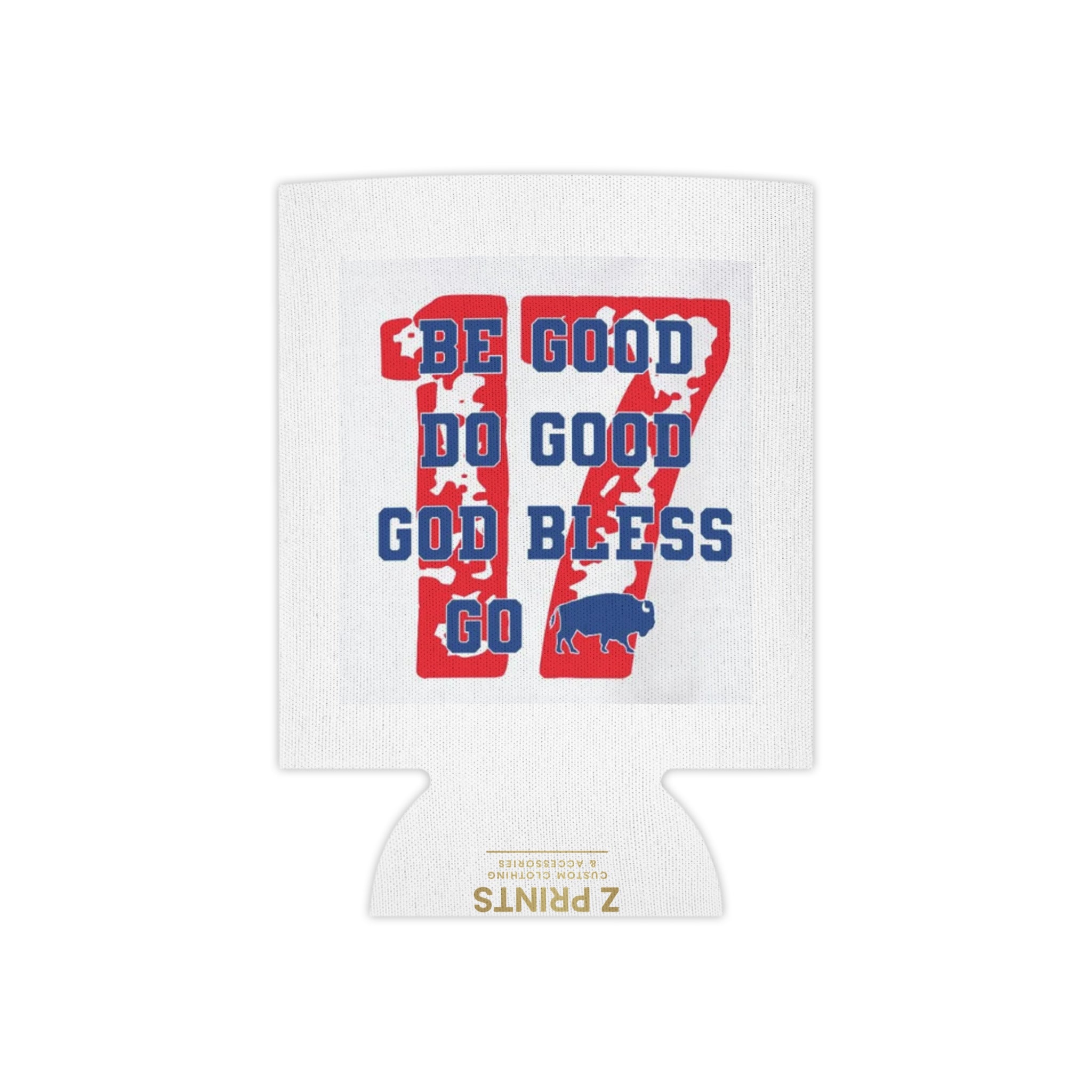 Buffalo-Themed Can Cooler - Fun & Inspirational Drink Koozie for Game Days, Tailgates, BBQs, Parties, and Celebrations