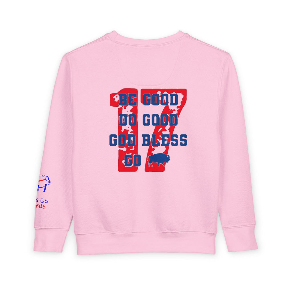 Buffalo Spirit Toddler Sweatshirt | Cute Kids Apparel for Game Day, Family Gatherings, Birthdays, and All Occasions