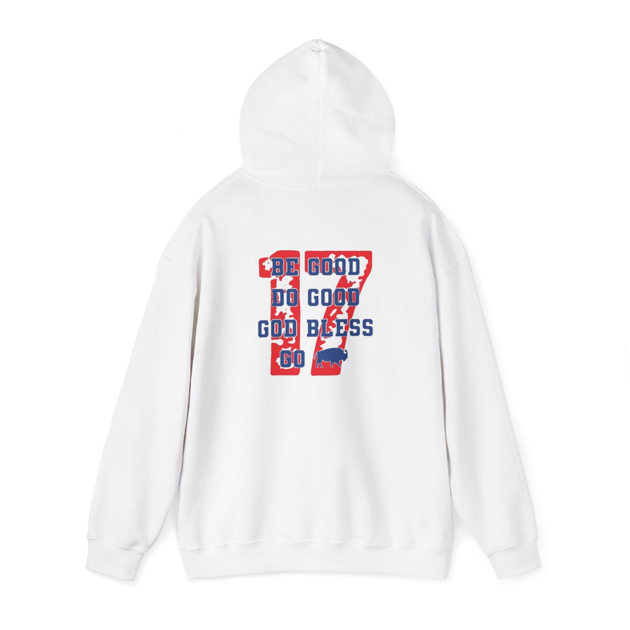 Buffalo Spirit Hoodie, Cozy Unisex Sweatshirt, Perfect Gift for Outdoorsy Friends, Casual Wear, Inspirational Apparel