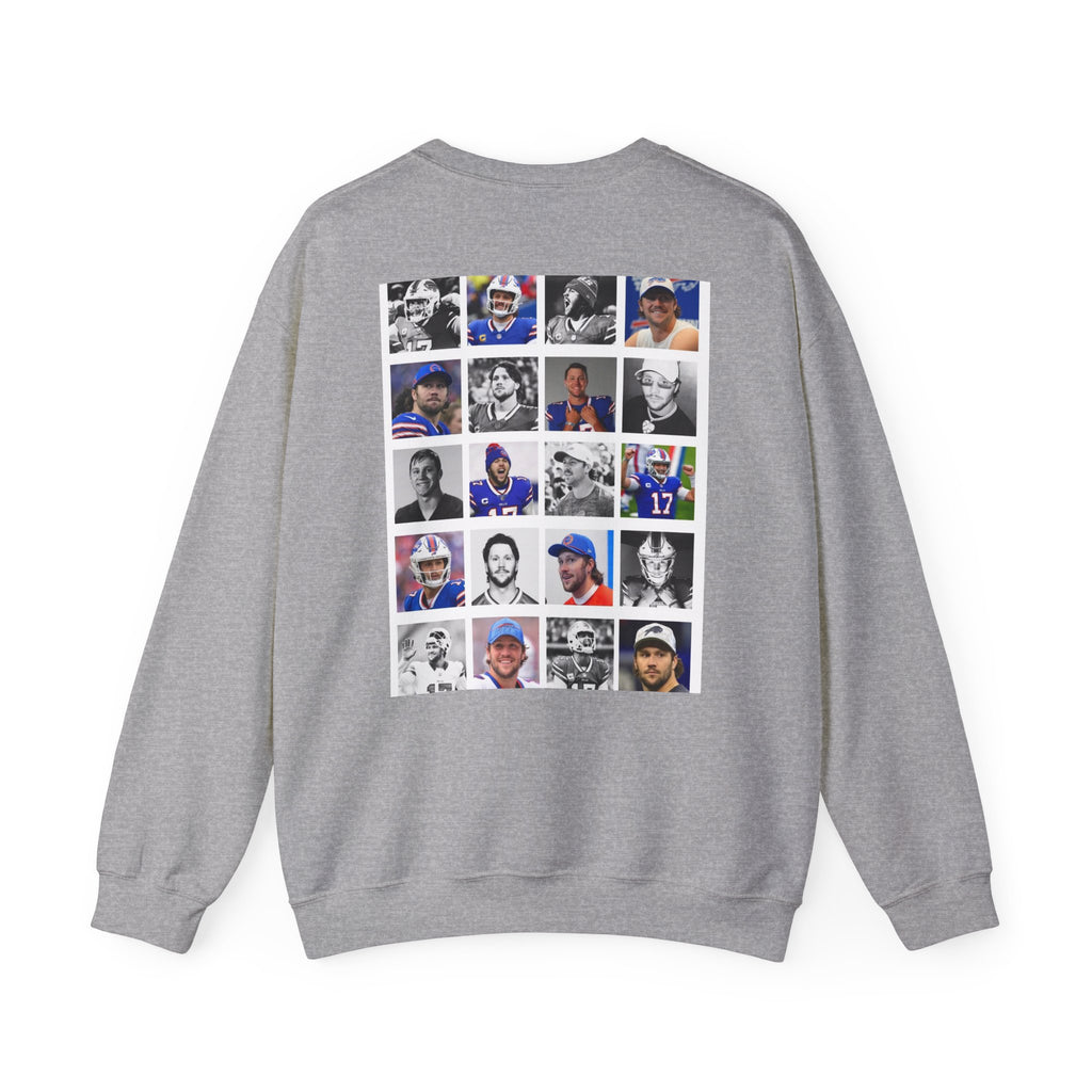 Buffalo Bills Inspired Sweatshirt | Be Good Do Good God Bless Crewneck | Perfect for Game Day, Tailgating, Sports Fans, Cozy Fashion