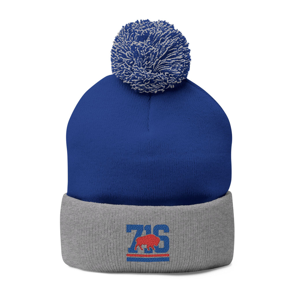 Buffalo 716 Football Knit Cap Embroidered Logo.