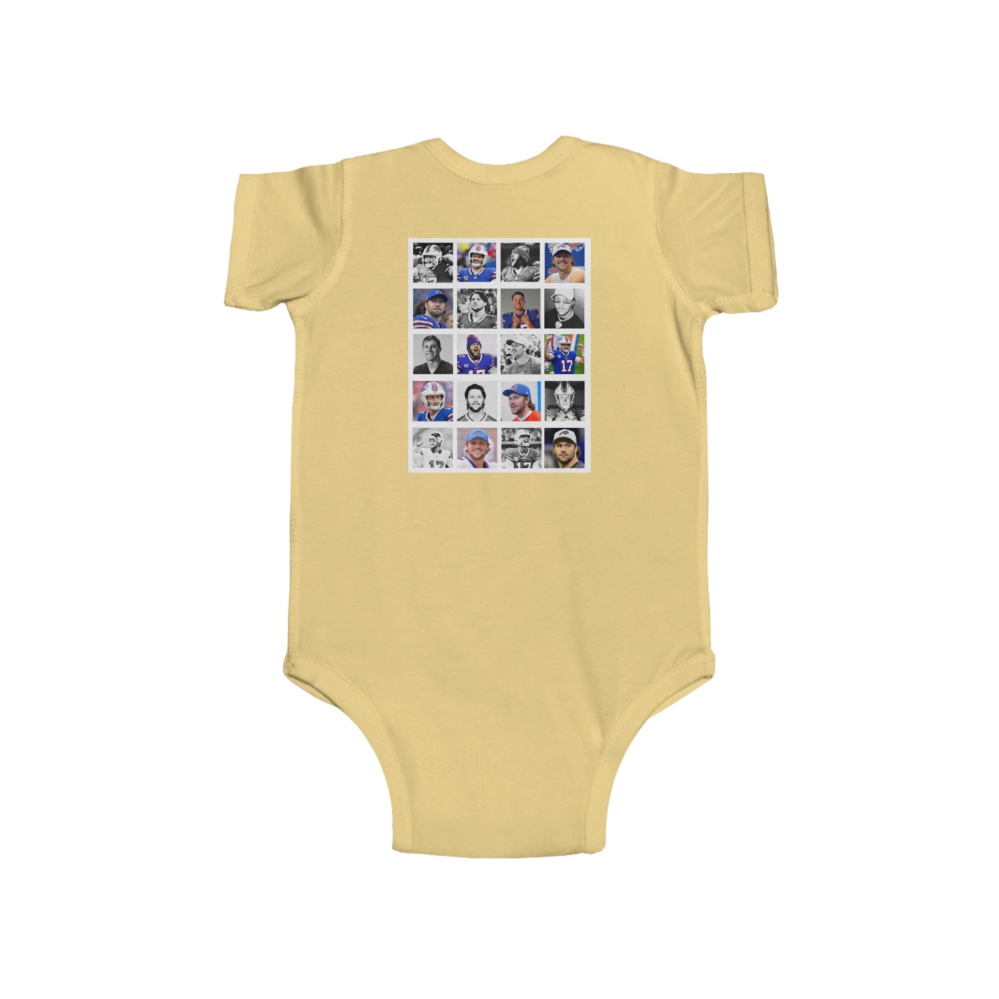 Bills-Inspired Infant Bodysuit with Positive Message, Baby Clothes, Sports Fan Gear, Gifts for New Parents, Casual Wear