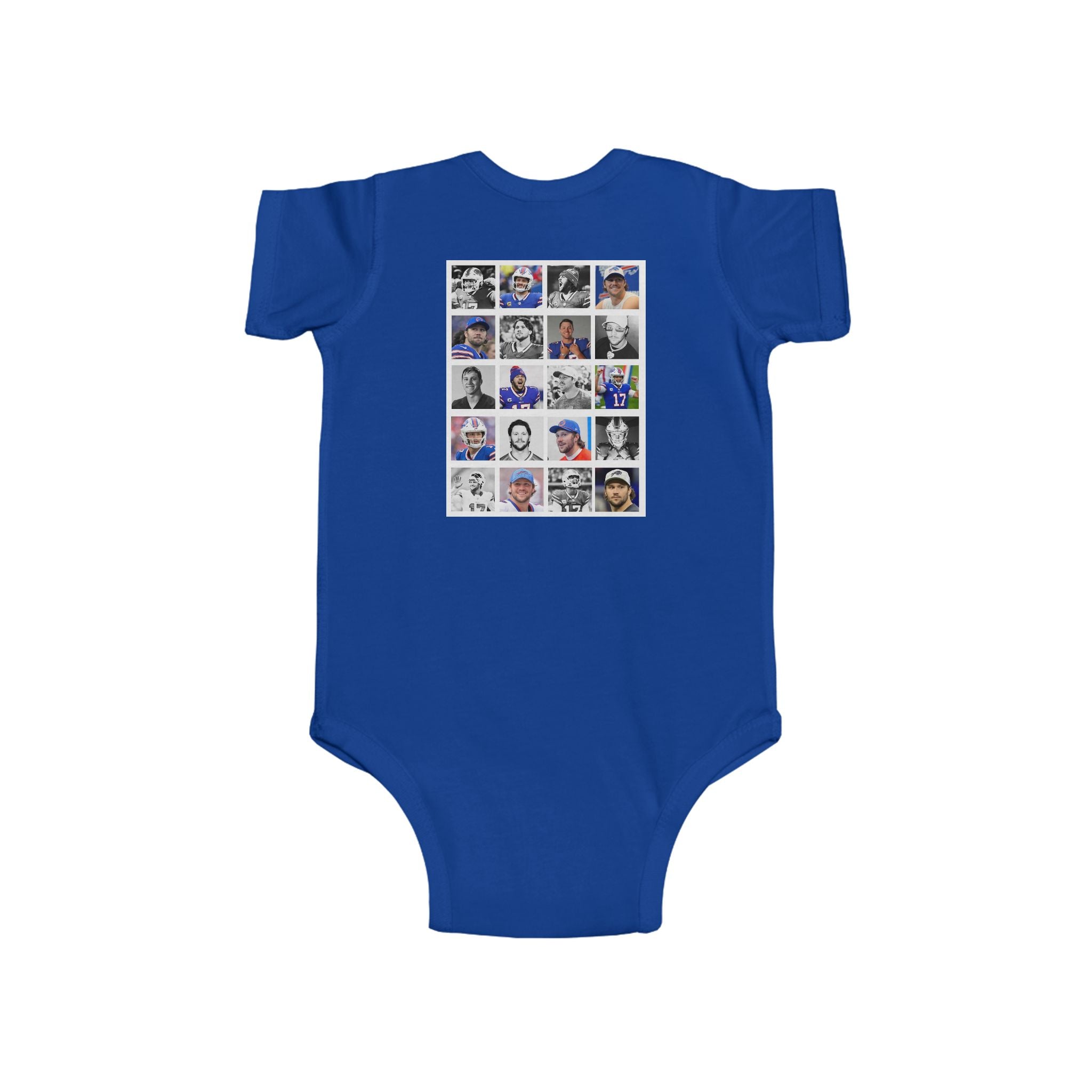 Bills-Inspired Infant Bodysuit with Positive Message, Baby Clothes, Sports Fan Gear, Gifts for New Parents, Casual Wear