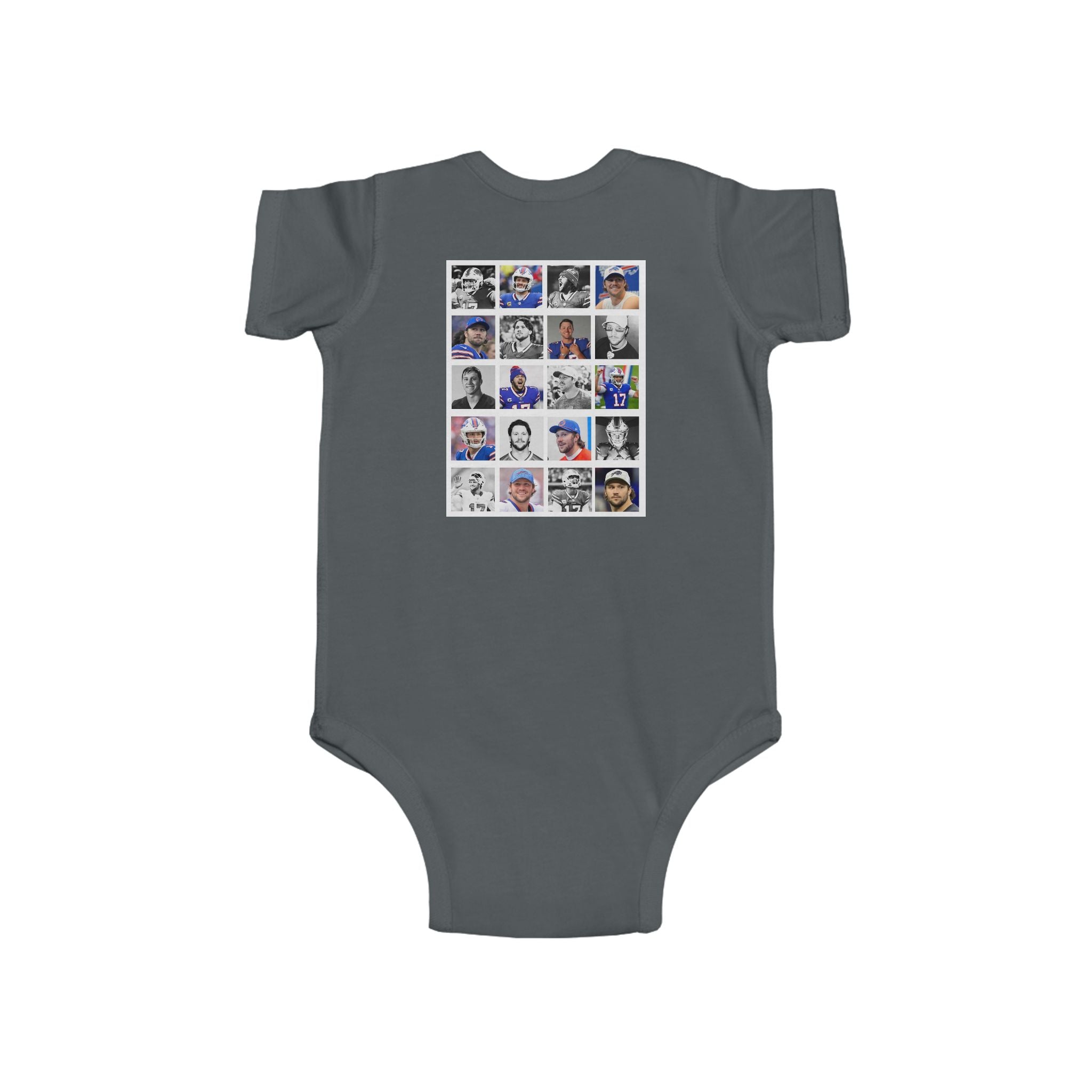 Bills-Inspired Infant Bodysuit with Positive Message, Baby Clothes, Sports Fan Gear, Gifts for New Parents, Casual Wear