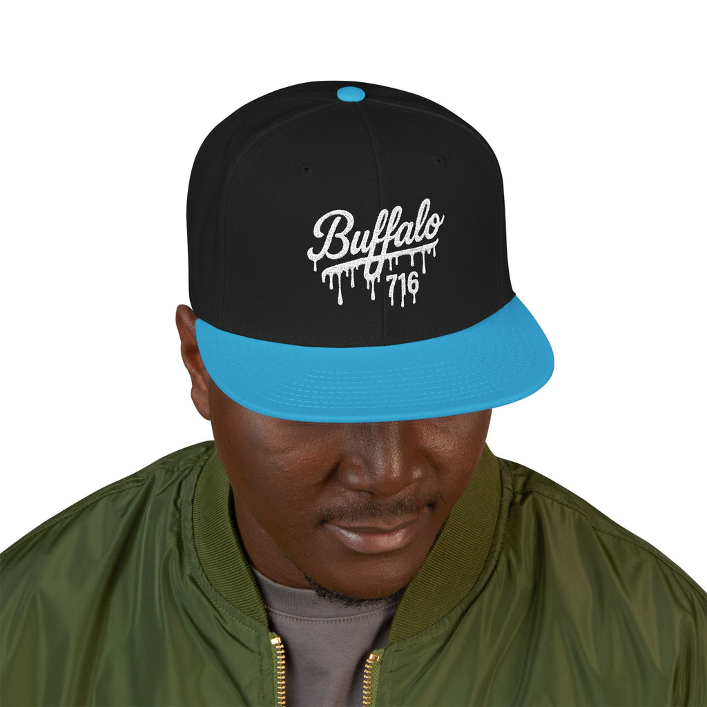 Buffalo Drip Embroidered Snapback