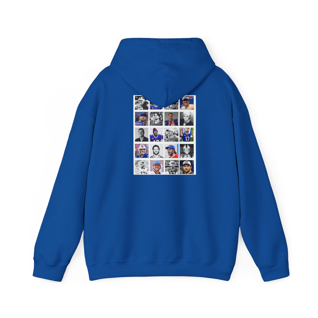 Go Bills Inspirational Hoodie | Unisex Heavy Blend Sweatshirt for Game Days, Sports Lovers, Cozy Vibes, Family Gatherings, Unique Gift