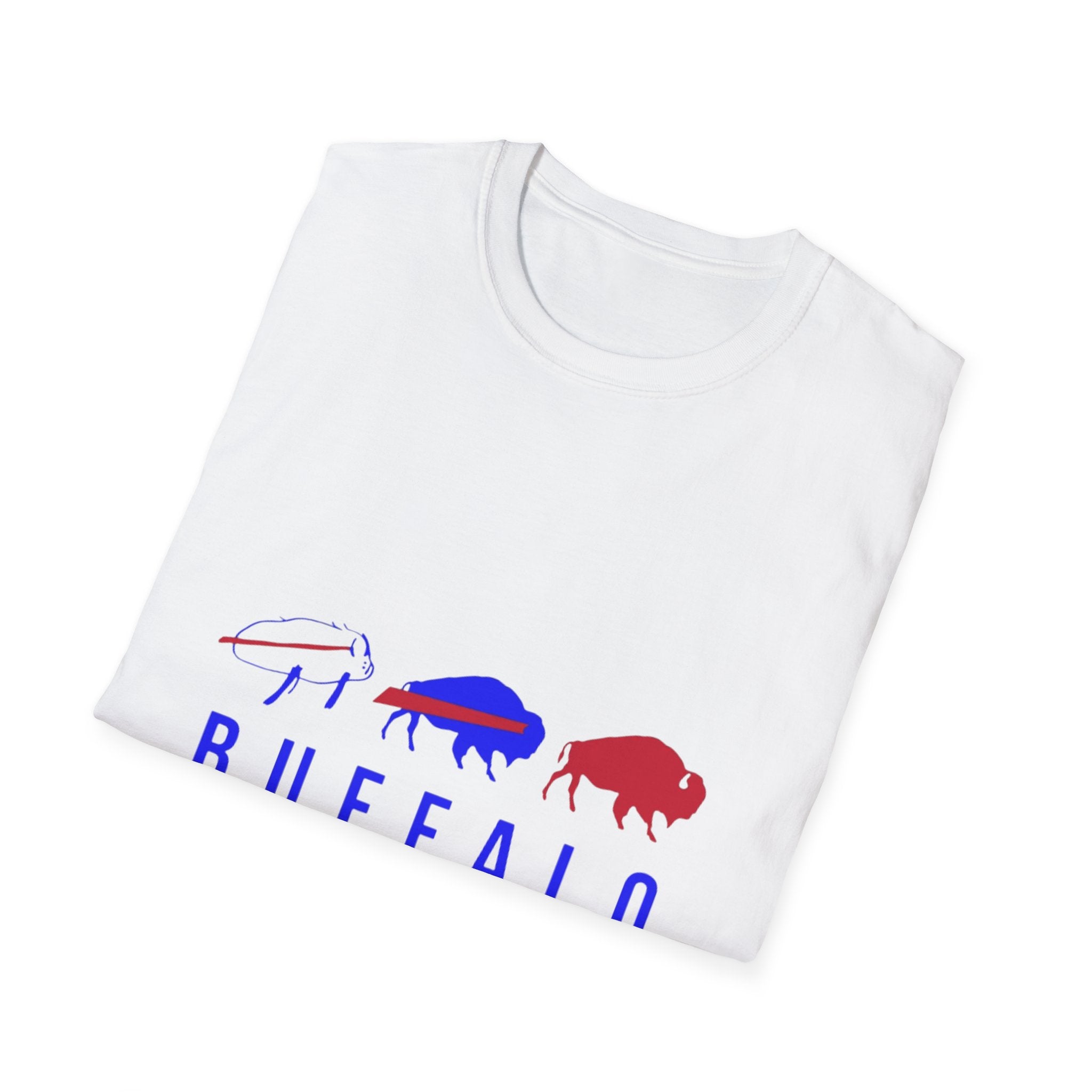 Buffalo Potato Spirit Unisex Softstyle T-Shirt | Casual Wear, Gift for Sports Fans, College Apparel, Everyday Comfort, Unique Design