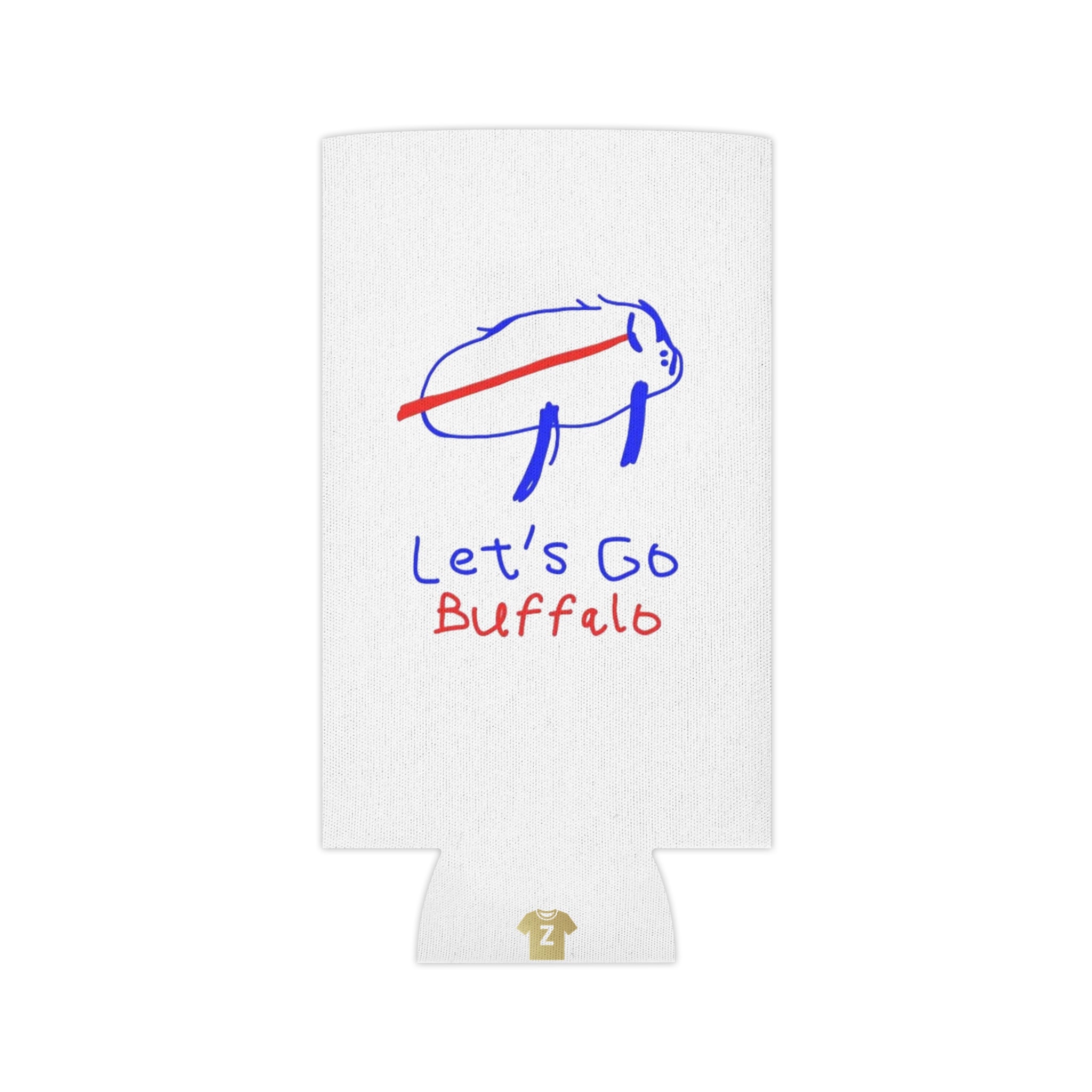 Buffalo-Themed Can Cooler - Fun & Inspirational Drink Koozie for Game Days, Tailgates, BBQs, Parties, and Celebrations