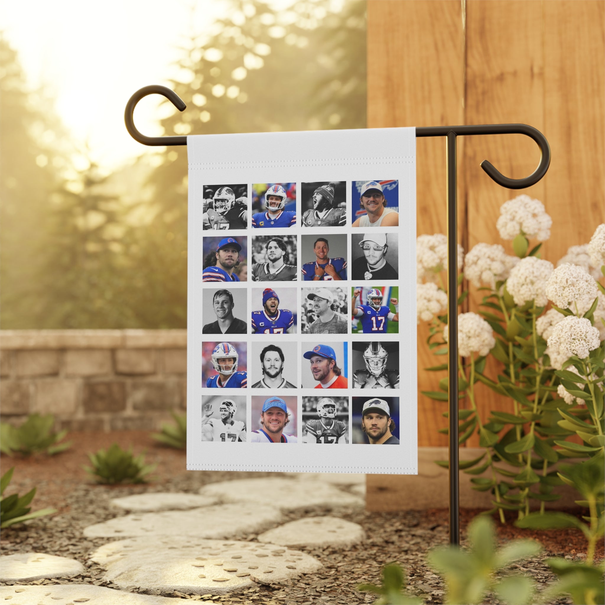 Buffalo Bills Team Garden Banner, Outdoor Decor, Sports Fan Gift, Birthday, Tailgate, Home & Garden, NFL Decor