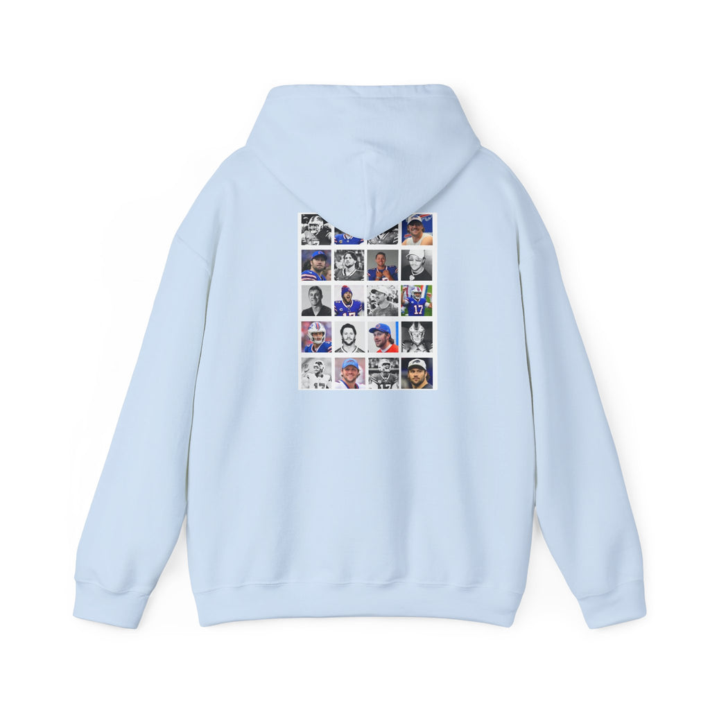 Go Bills Inspirational Hoodie | Unisex Heavy Blend Sweatshirt for Game Days, Sports Lovers, Cozy Vibes, Family Gatherings, Unique Gift