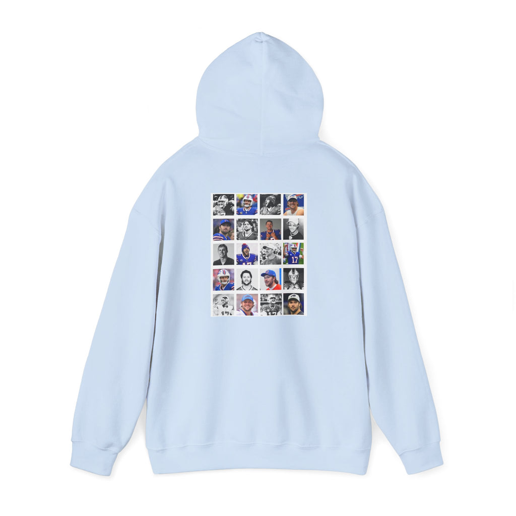 Go Bills Inspirational Hoodie | Unisex Heavy Blend Sweatshirt for Game Days, Sports Lovers, Cozy Vibes, Family Gatherings, Unique Gift