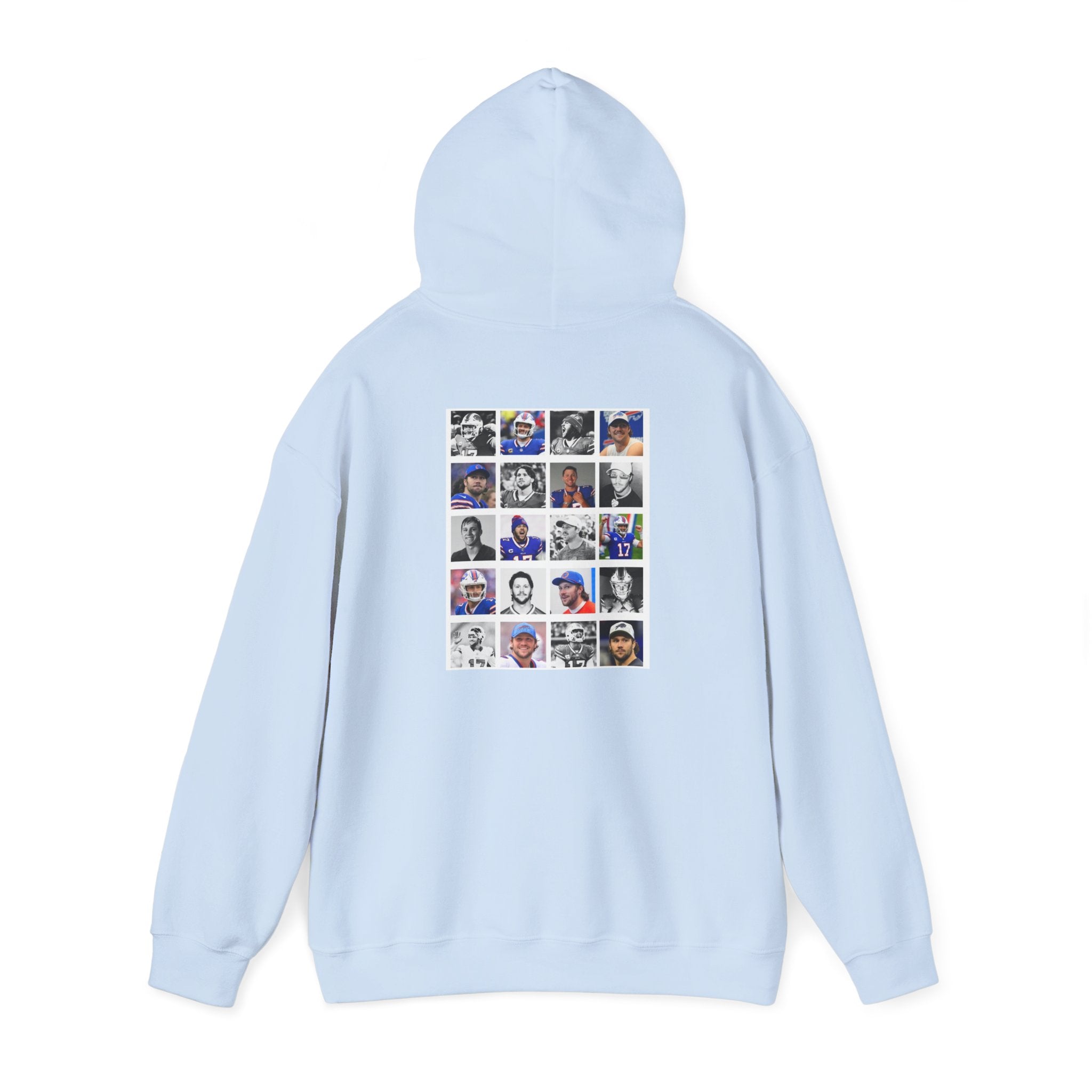 Go Bills Inspirational Hoodie | Unisex Heavy Blend Sweatshirt for Game Days, Sports Lovers, Cozy Vibes, Family Gatherings, Unique Gift