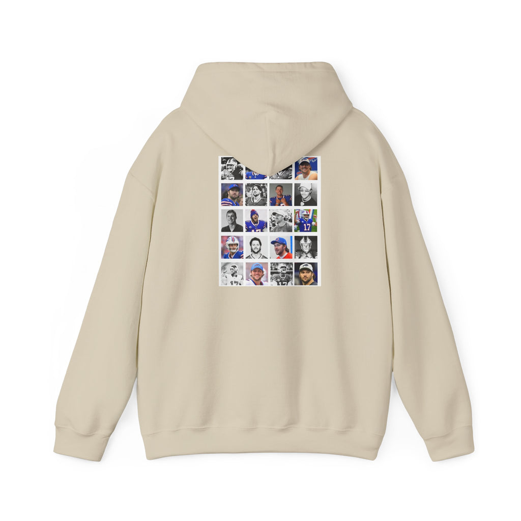 Go Bills Inspirational Hoodie | Unisex Heavy Blend Sweatshirt for Game Days, Sports Lovers, Cozy Vibes, Family Gatherings, Unique Gift