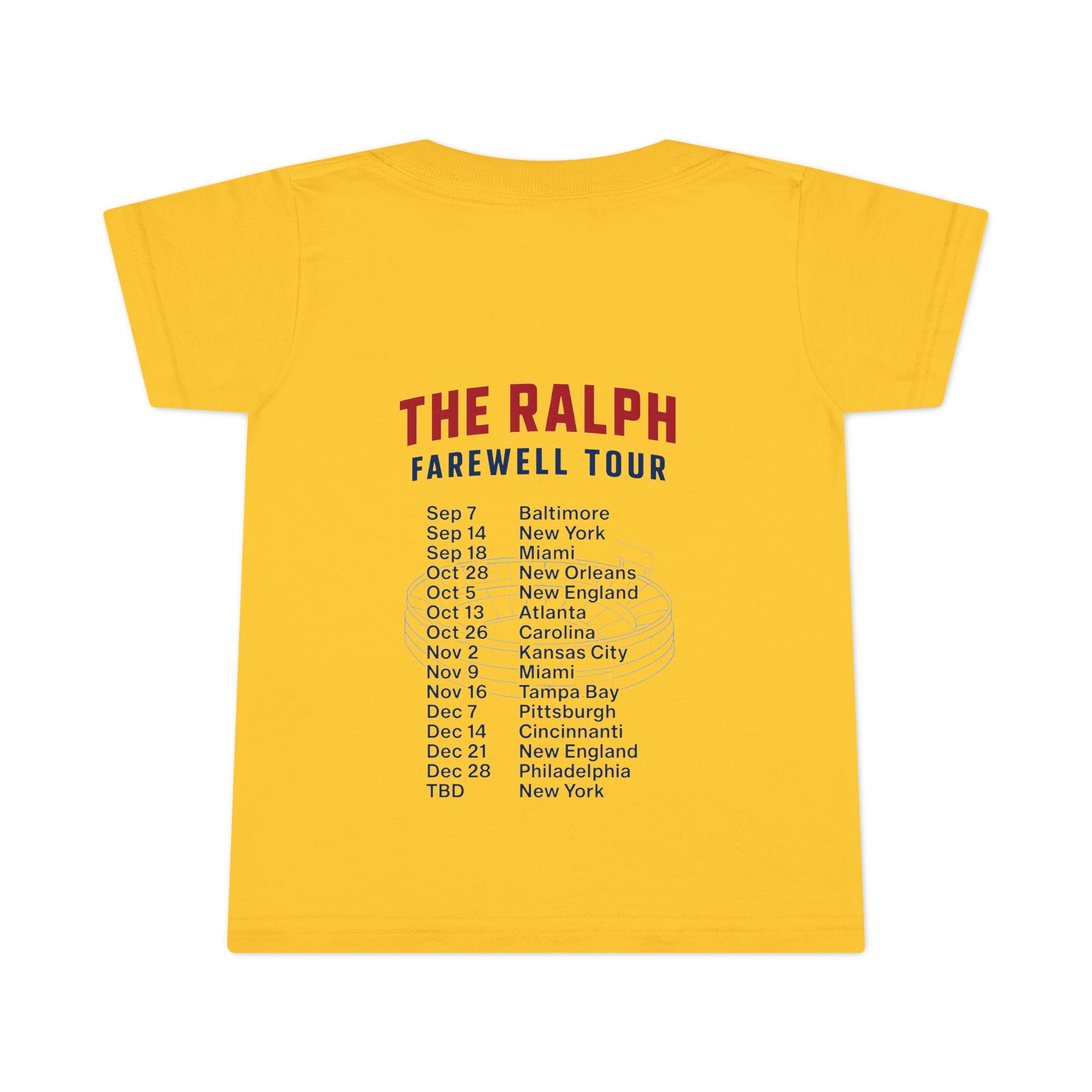 Toddler Farewell Stadium Tour T-Shirt - Cute Kids’ Tee for Concerts, Sports Events, Family Gatherings, Memories, Gift Ideas