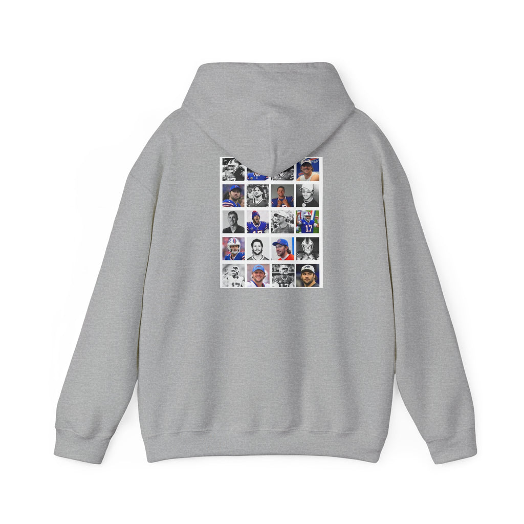 Go Bills Inspirational Hoodie | Unisex Heavy Blend Sweatshirt for Game Days, Sports Lovers, Cozy Vibes, Family Gatherings, Unique Gift