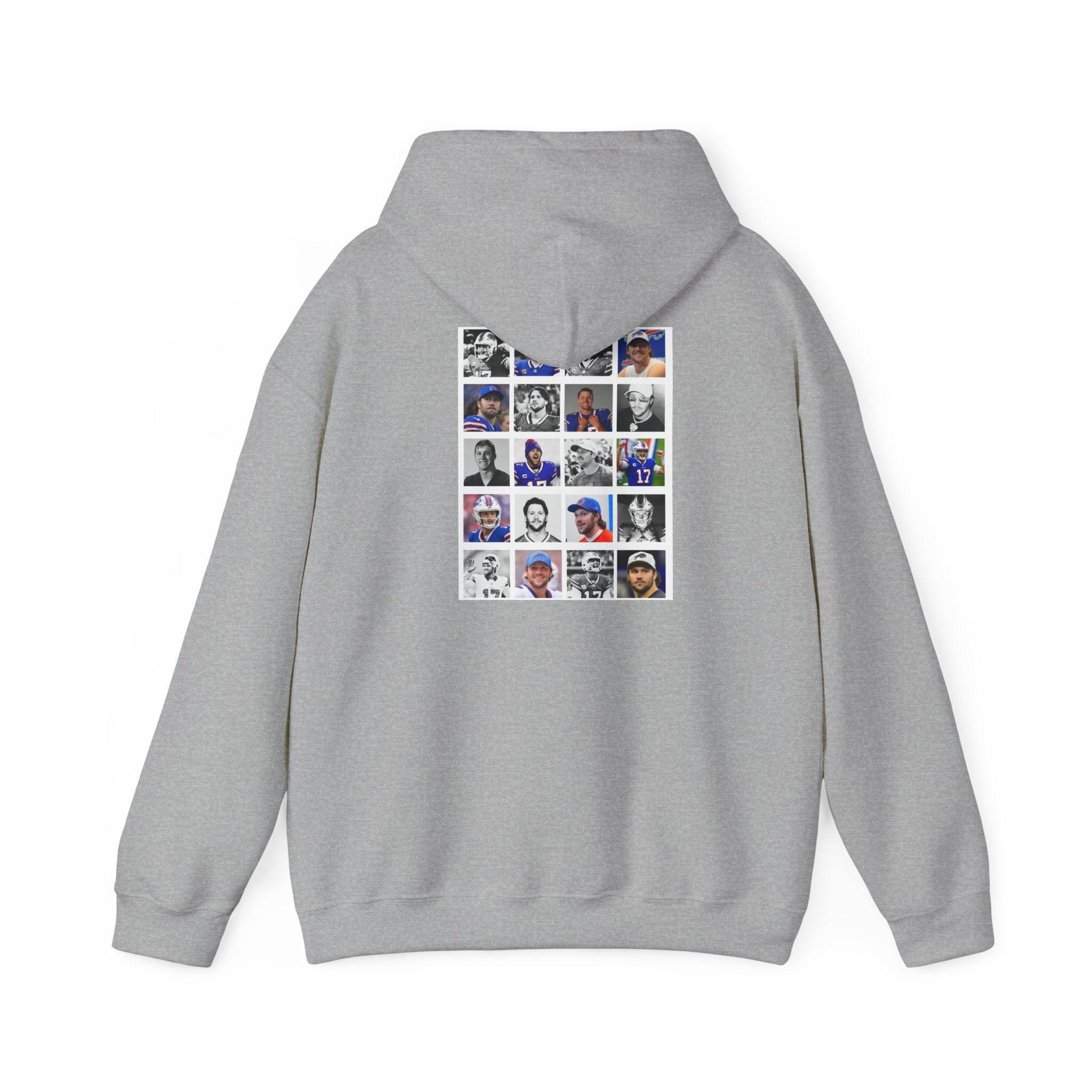 Go Bills Inspirational Hoodie | Unisex Heavy Blend Sweatshirt for Game Days, Sports Lovers, Cozy Vibes, Family Gatherings, Unique Gift