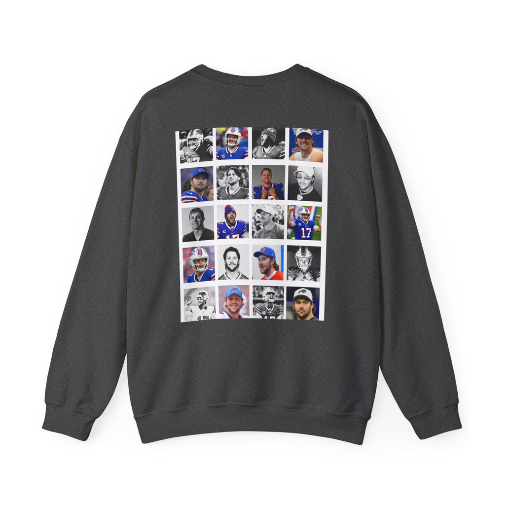 Buffalo Bills Inspired Sweatshirt | Be Good Do Good God Bless Crewneck | Perfect for Game Day, Tailgating, Sports Fans, Cozy Fashion